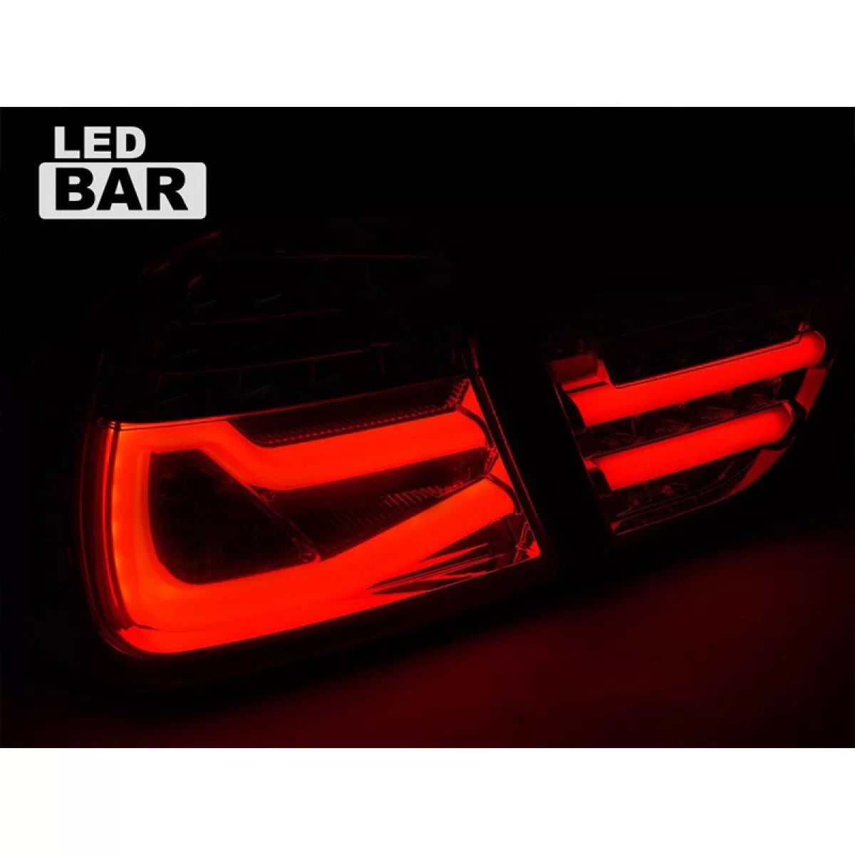 Fanali Posteriori LED Fumé Sinistro e Destro per BMW Serie 3 E90 2009-2011