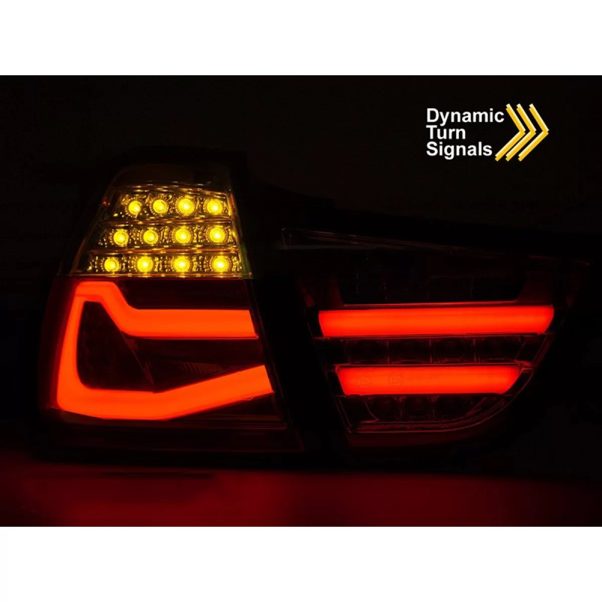 Fanali Posteriori LED Fumé Sinistro e Destro per BMW Serie 3 E90 2009-2011