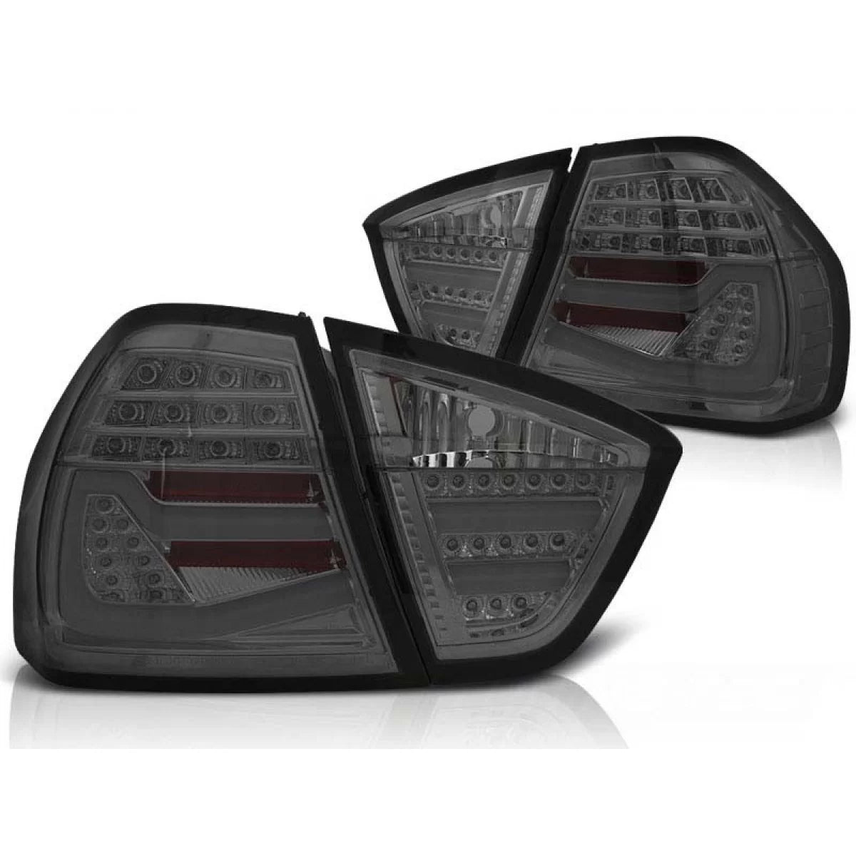 Fanali Posteriori LED Fumé Sinistro e Destro per BMW Serie 3 E90 2005-2008