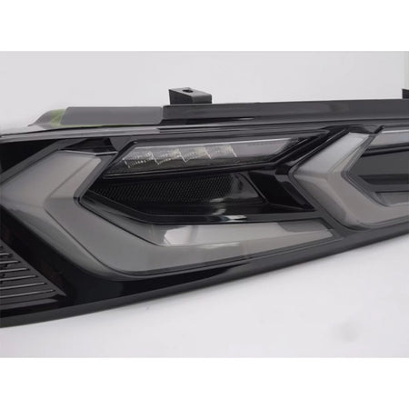 Fanali Posteriori LED con Frecce Dinamiche Neri per Chevrolet Camaro 2016-2018