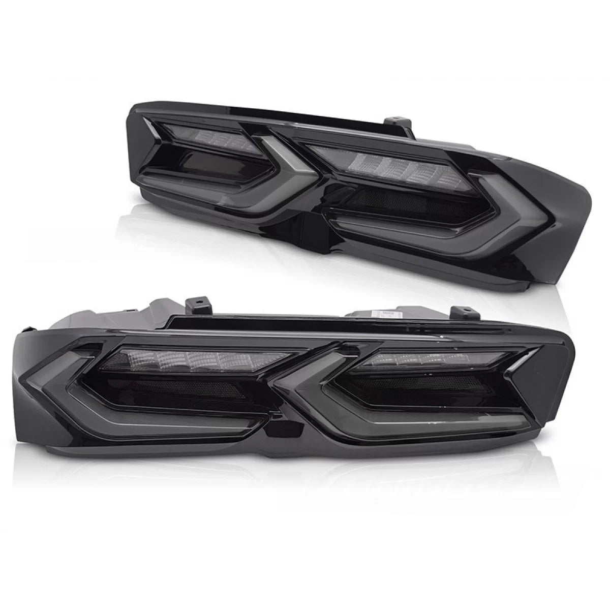 Fanali Posteriori LED con Frecce Dinamiche Nero per Chevrolet Camaro 2019-2023