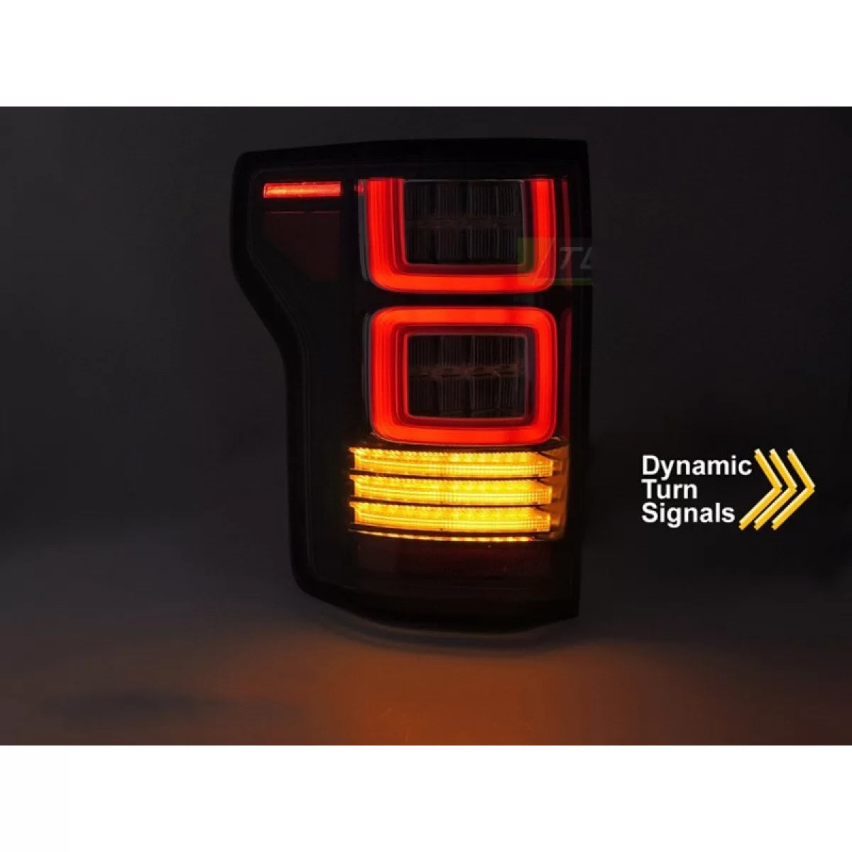 Fanali Posteriori LED con Frecce Dinamiche Fumé per Ford F150 2014-2020 Dx e Sx
