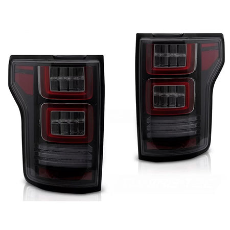 Fanali Posteriori LED con Frecce Dinamiche Fumé per Ford F150 2014-2020 Dx e Sx