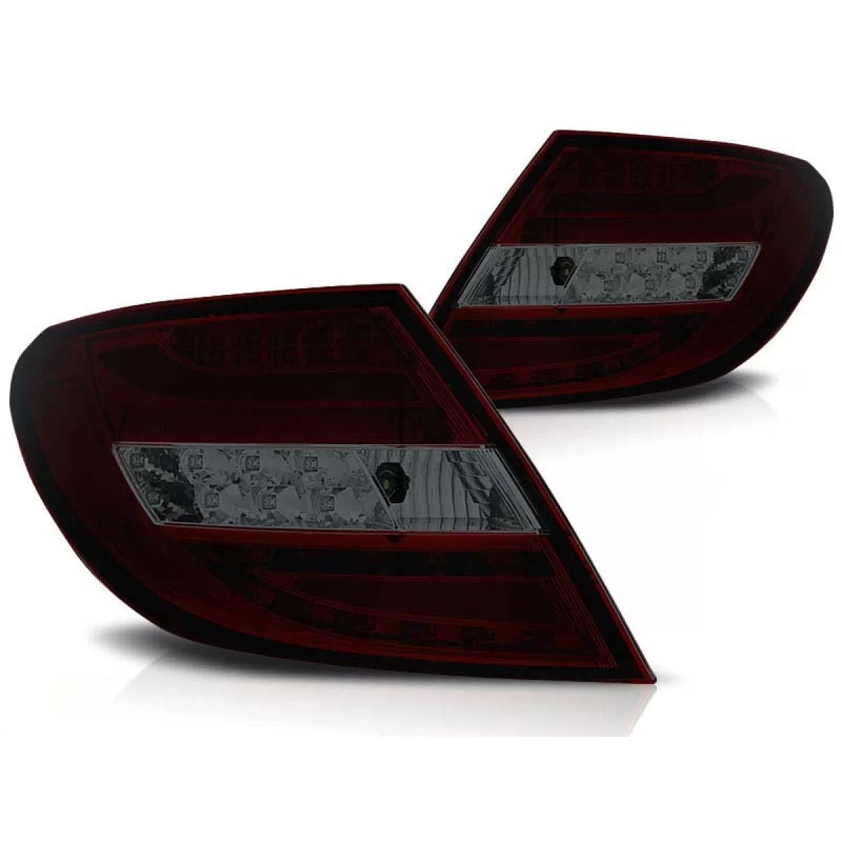 Fanali Posteriori LED Tuning per Mercedes Classe C W204 2007-2010 Berlina Dx Sx