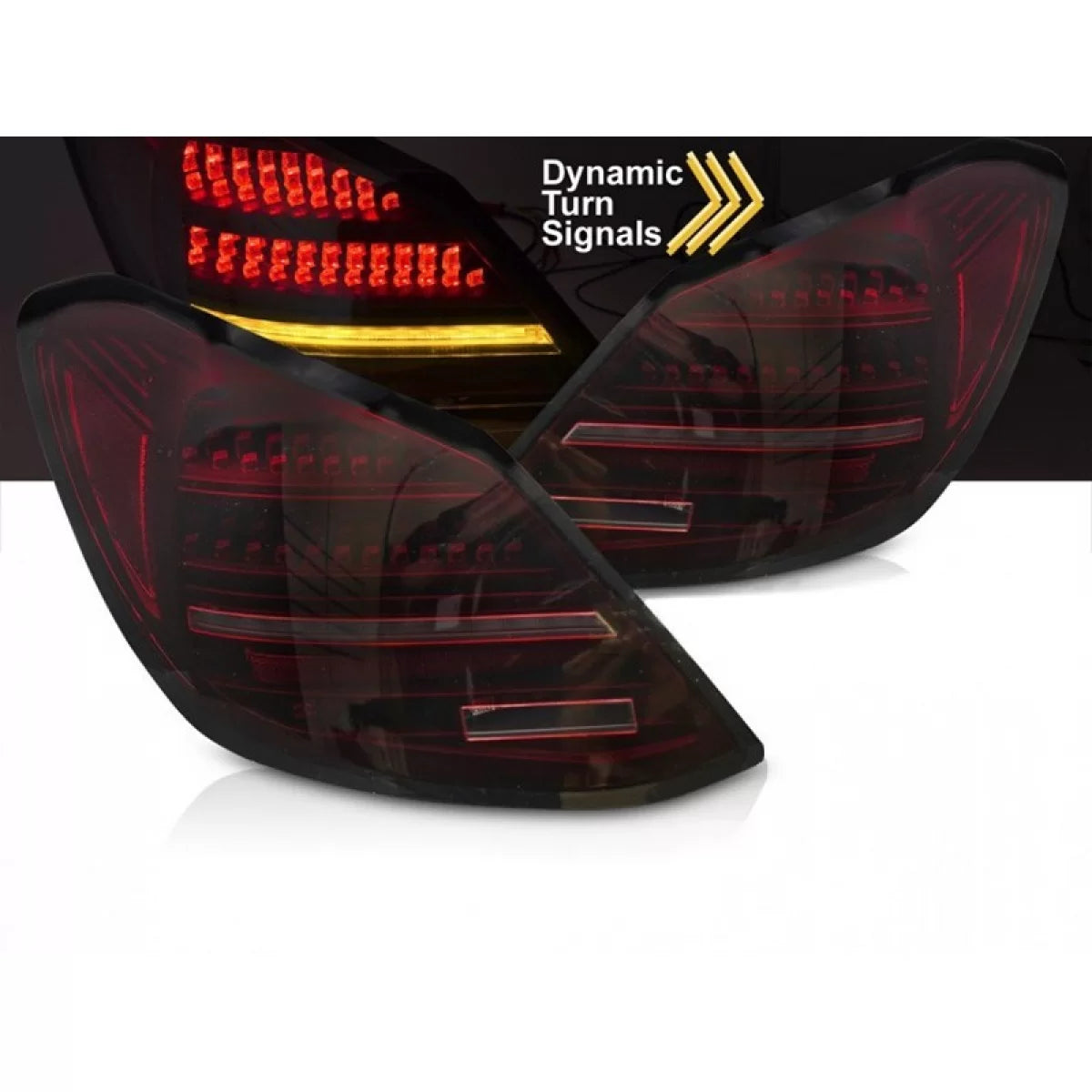 Fanali Posteriori LED con Frecce Dinamiche per Mercedes Classe C W205 2014-2021