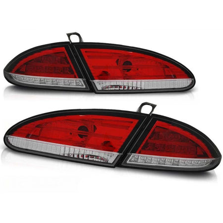 Fanali Posteriori LED Tuning Sinistro e Destro per Seat Leon 06 2005-2009