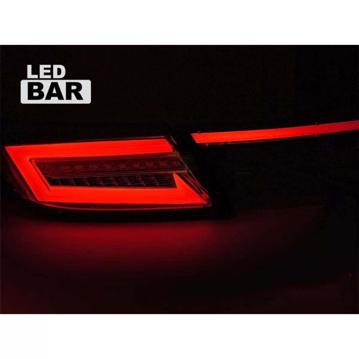 Fanali Posteriori LED Tuning con Base Fumé per Toyota GR86 dal 2021 Lato Dx