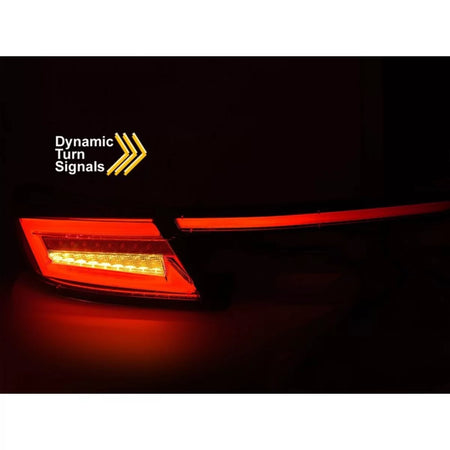 Fanali Posteriori LED Tuning con Base Fumé per Toyota GR86 dal 2021 Lato Dx