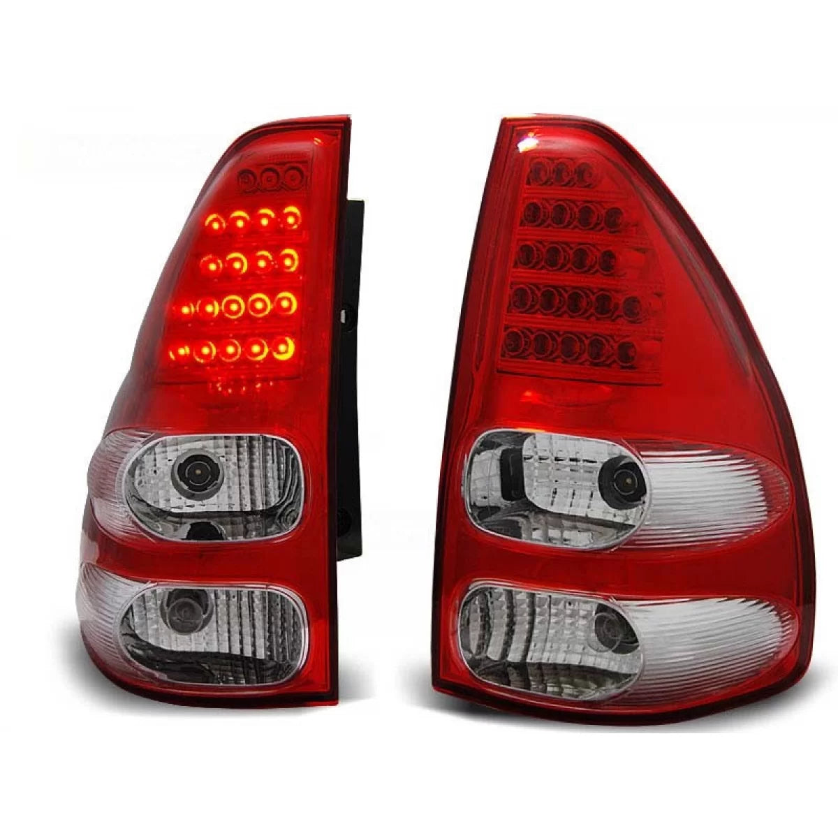 Fanali Posteriori LED Tuning Sinistro e Destro per Toyota Land Cruiser 120