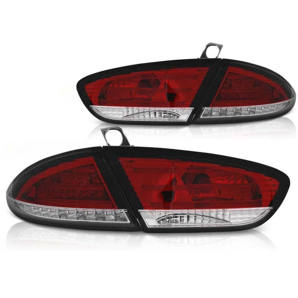 Fanali Posteriori LED Tuning Sinistro e Destro per Seat Leon 03 2009-2013
