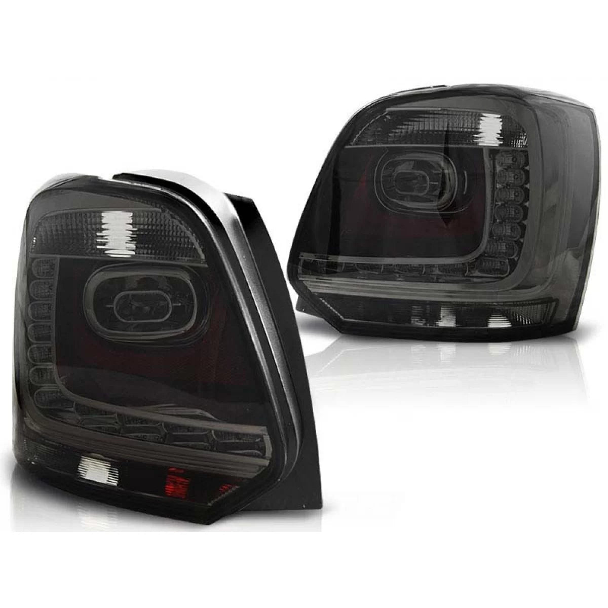 Fanali Posteriori LED Sinistro e Destro per Volkswagen Polo 2009-2013 Berlina 5