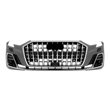 Pacchetto Tuning Paraurti Sportivo con Elementi Cromati per Audi A8 D5 2017-2022