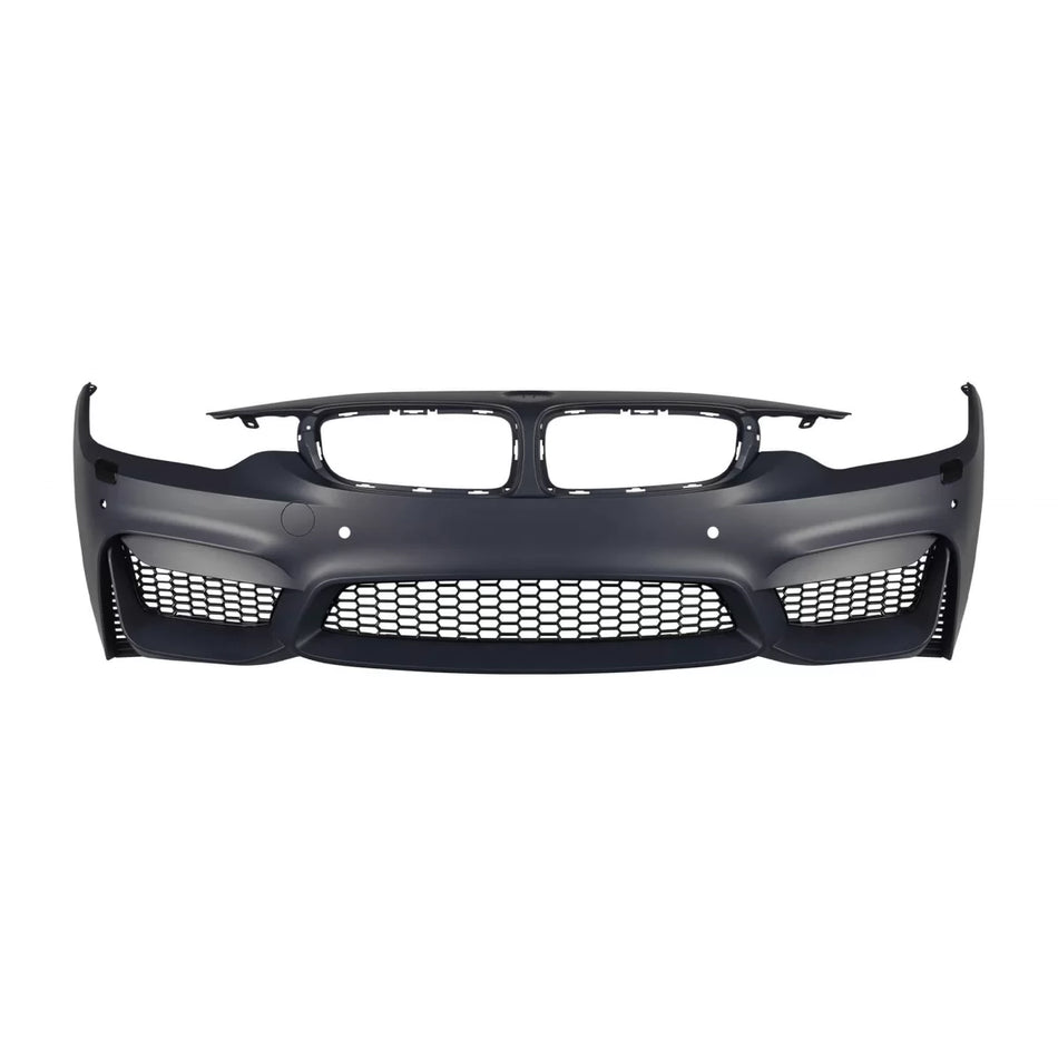 Spoiler Anteriore Opaco Nero Cs per BMW Serie 4 F36 2013-2020