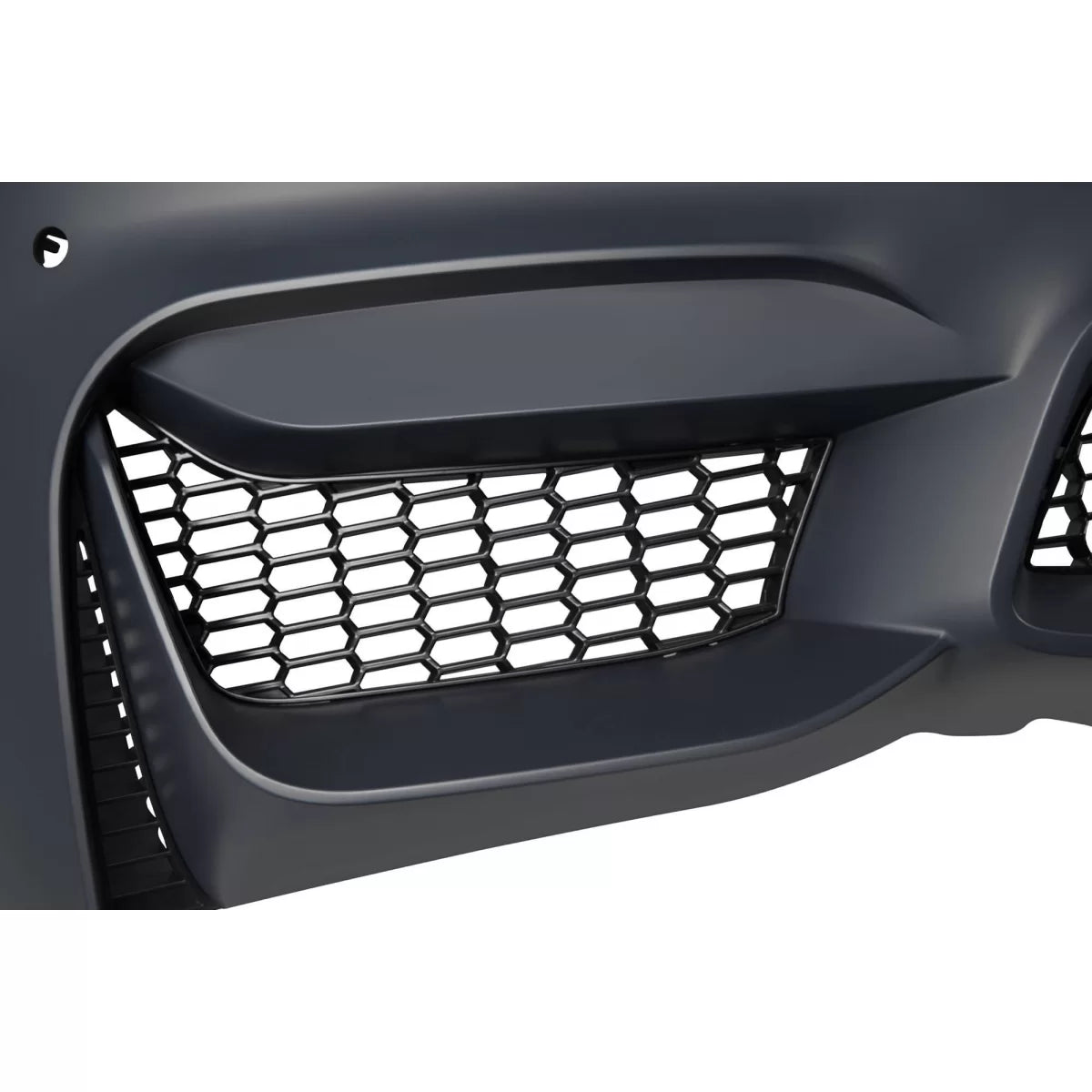 Spoiler Anteriore Opaco Nero Cs per BMW Serie 4 F36 2013-2020