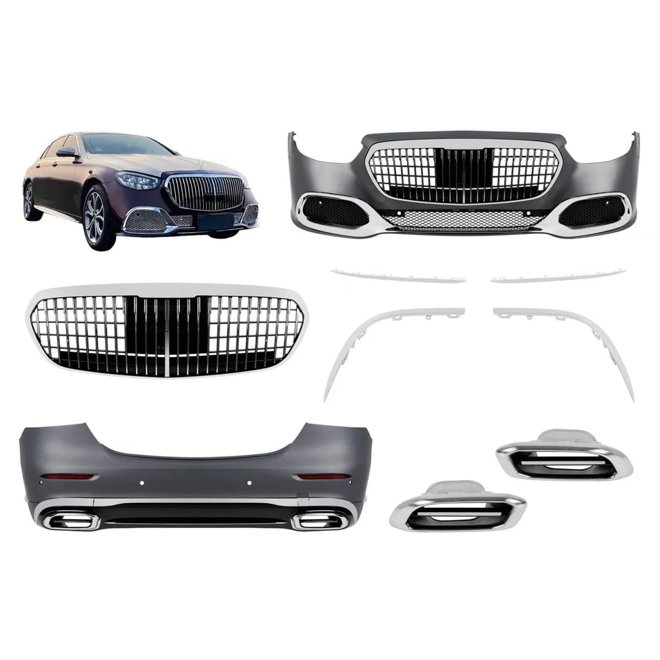 Pacchetto Tuning Paraurti Sportivi per Mercedes W213 Berlina 2019-2022