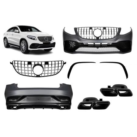 Pacchetto Tuning Tipo 63 con Paraurti Posteriore per Mercedes GLE Coupe C292