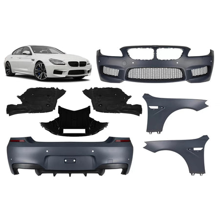 Pacchetto Tuning 6M Paraurti Sportivo per BMW Serie 6 F12 2011-2018