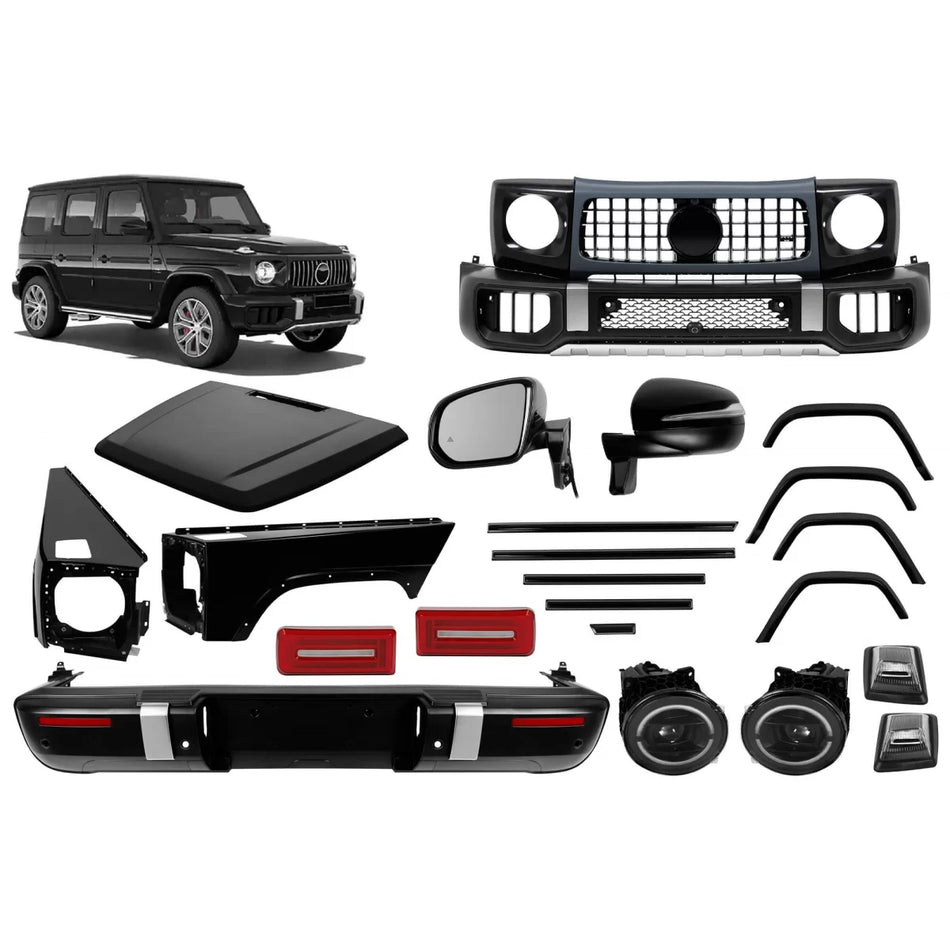 Pacchetto Tuning Tipo G63 per Mercedes Classe G W463 2012-2018 Conversione W465