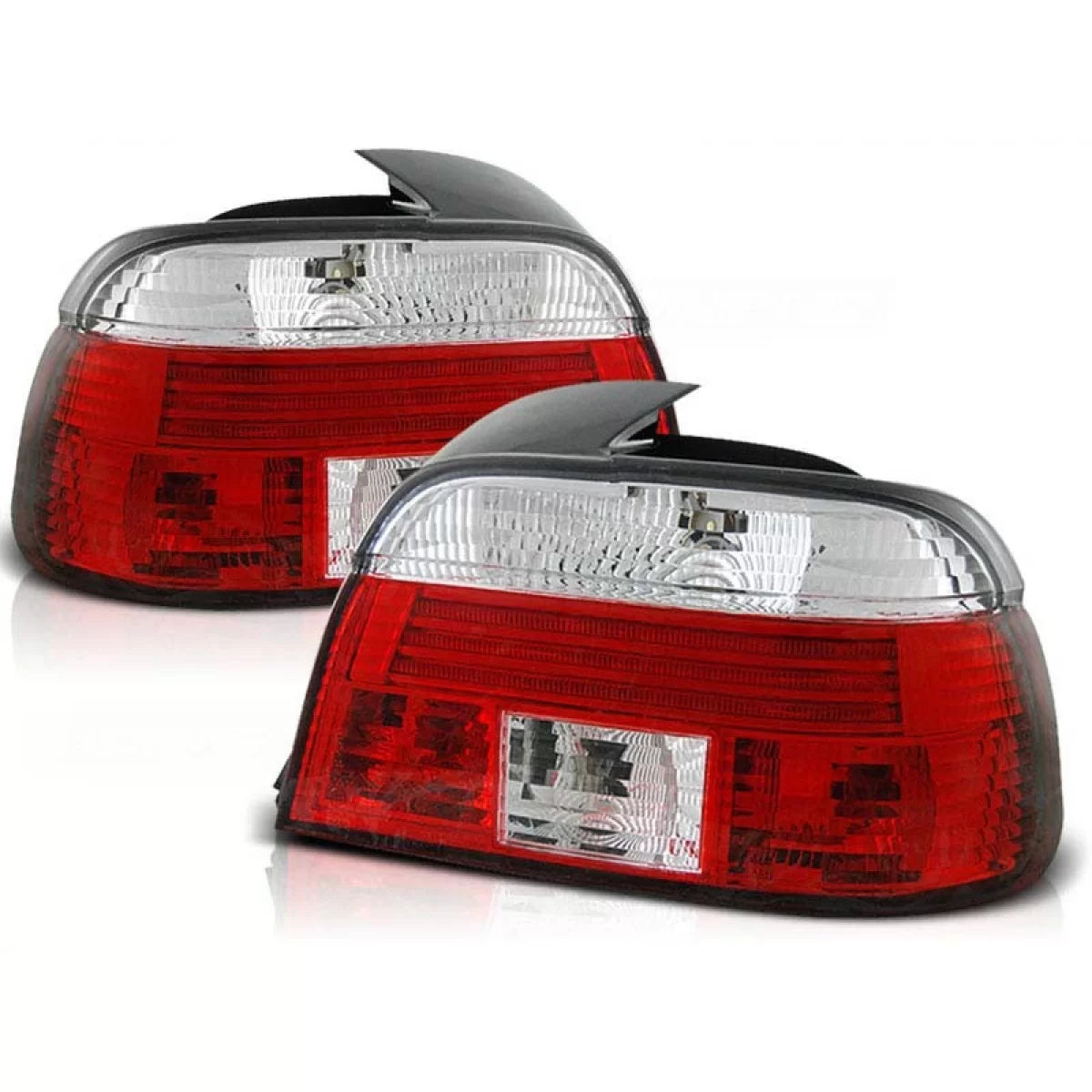 Fanali Posteriori Rossi Bianchi per BMW E39 Berlina 09.1995-08.2000 Dx Sx