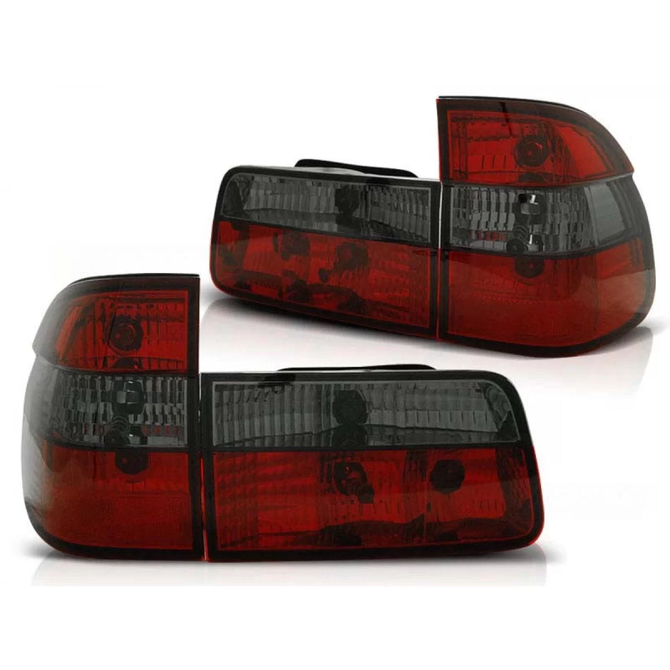 Fanali Posteriori Rossi e Fumé per BMW E39 09.1995-08.2000 Station Wagon Dx Sx