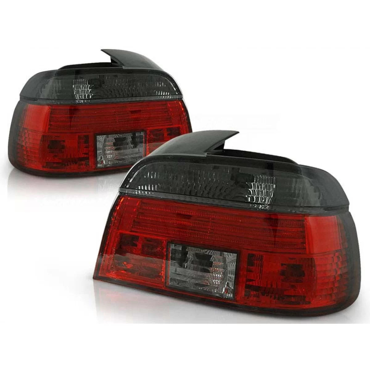 Fanali Posteriori Rossi e Fumé per BMW E39 Berlina 09.1995-08.2000 Dx Sx