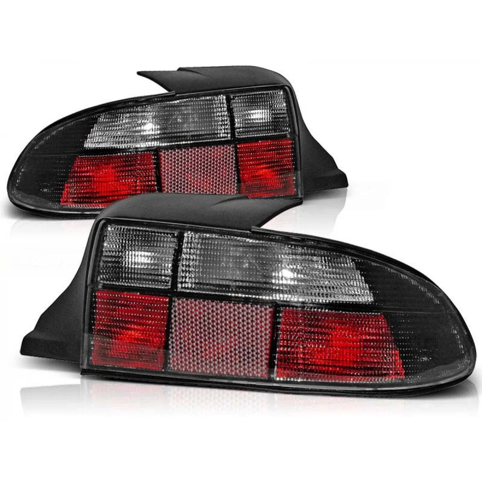 Fanali Posteriori Tuning Neri Sinistro e Destro per BMW Z3 1996-1999 Cabrio