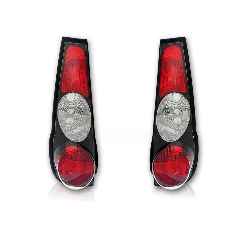 Fanali Posteriori Tuning Neri Sinistro e Destro per Fiat Punto 1 1993-1999
