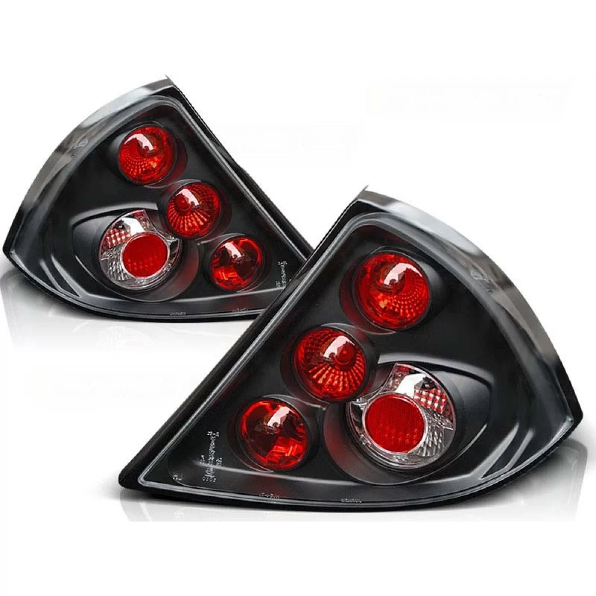 Fanali Posteriori Tuning Base Nera Dx e Sx per Ford Mondeo MK3 2000-2007