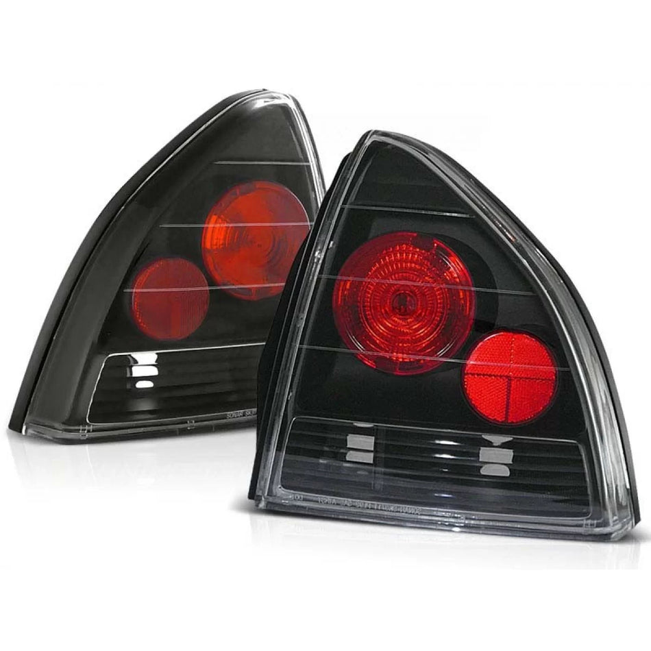 Fanali Posteriori Tuning Neri Dx e Sx per Honda Prelude 92-97