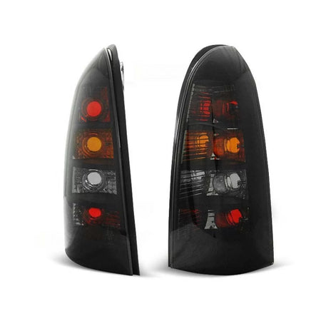 Fanali Posteriori Tuning Base Nera Sinistro e Destro per Opel Astra G