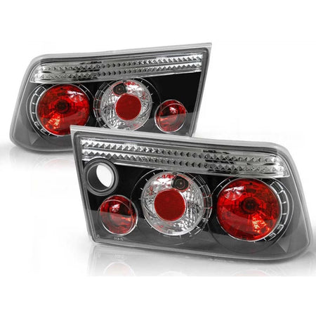 Fanali Posteriori Tuning Base Nera Dx e Sx per Opel Calibra 08.1990-06.1997