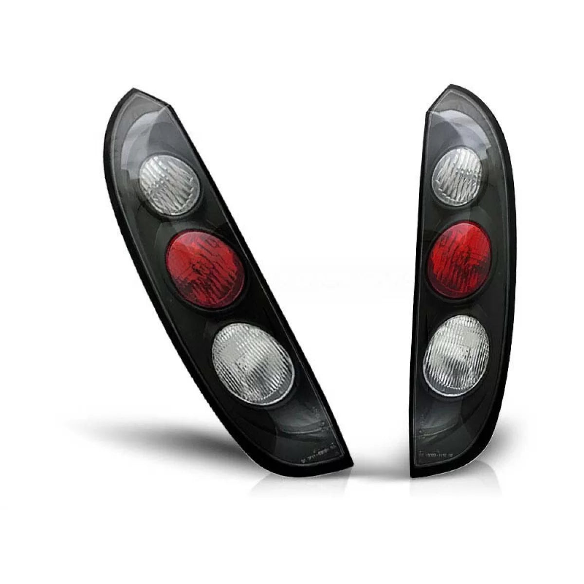 Fanali Posteriori Neri Set Sinistro e Destro per Opel Corsa C 11.2000-09.2006