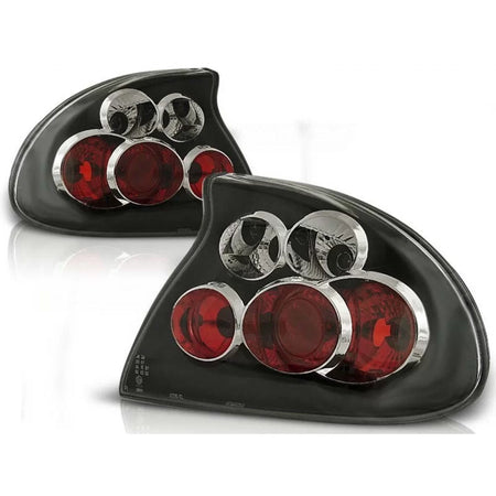 Fanali Posteriori Tuning con Base Nera Sinistro e Destro per Opel Tigra 09-00