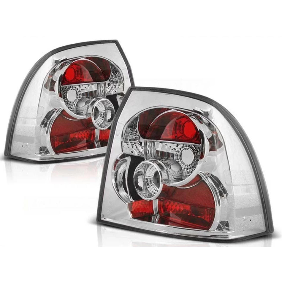 Fanali Posteriori Cromati Dx e Sx per Opel Vectra B 1999-03.2002