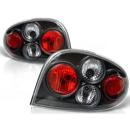 Fanali Posteriori Tuning Neri Set Sinistro e Destro per Renault Megane