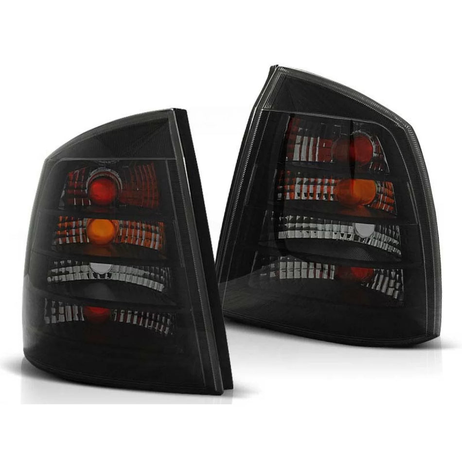 Fanali Posteriori Oscurati Sinistro e Destro per Opel Astra G 09.1997-02.2004