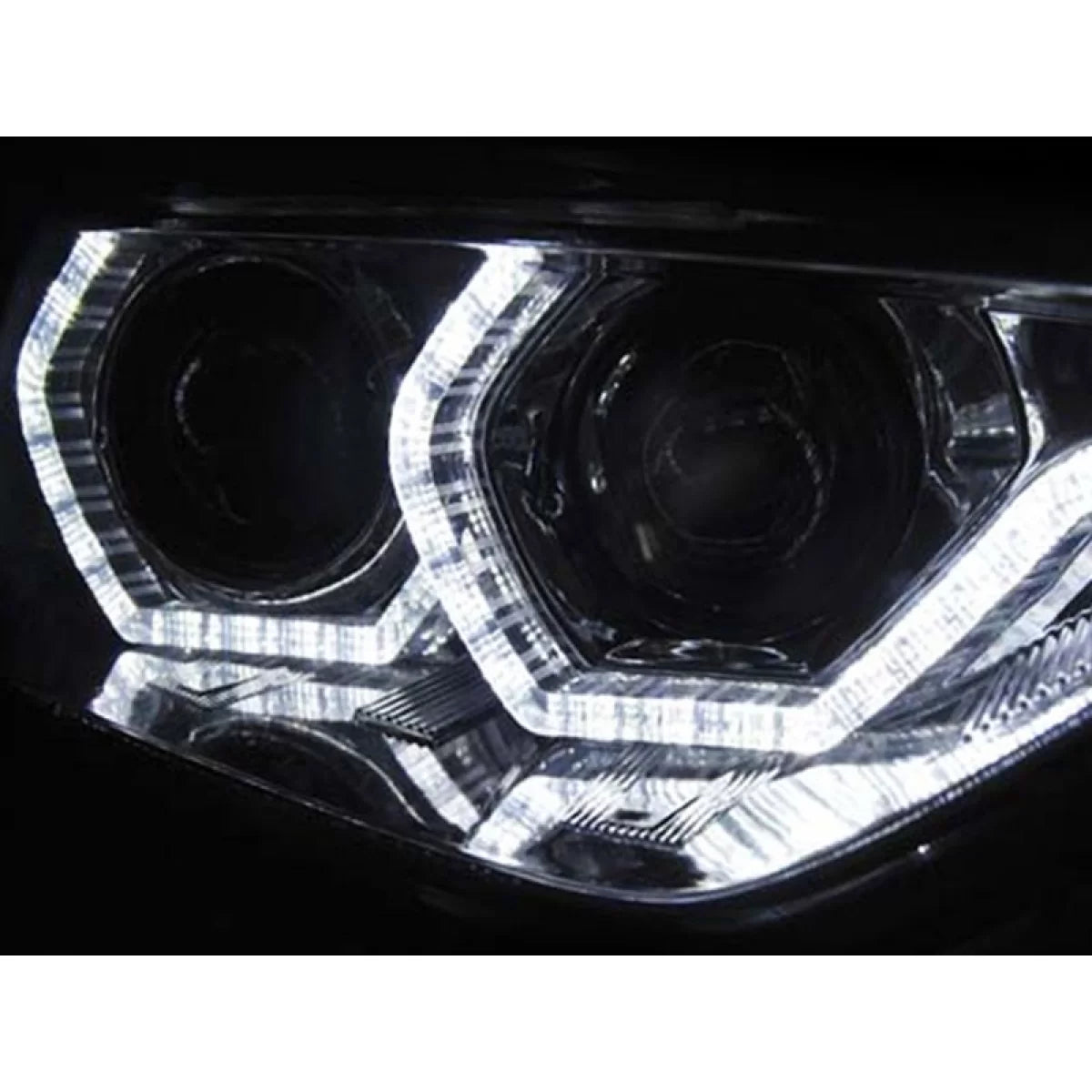 Kit Fari allo Xeno Anteriore Dx e Sx con Base Nera per BMW Serie 3 F30