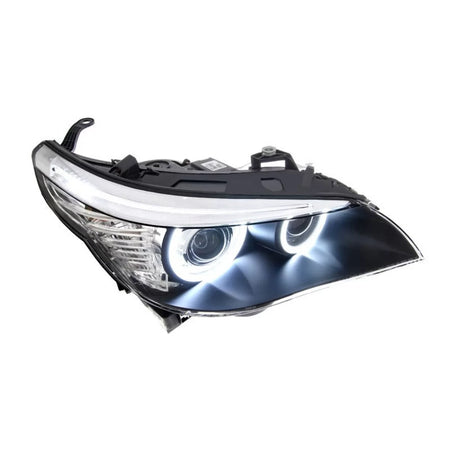 Fari allo Xeno Anteriori Neri per BMW Serie 5 E60 2005-2007
