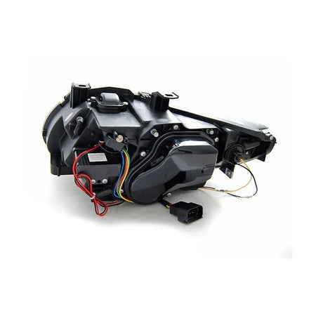 Fari Xeno Tuning Anteriore con Base Nera per BMW Serie 3 E92 E93 2006-2010