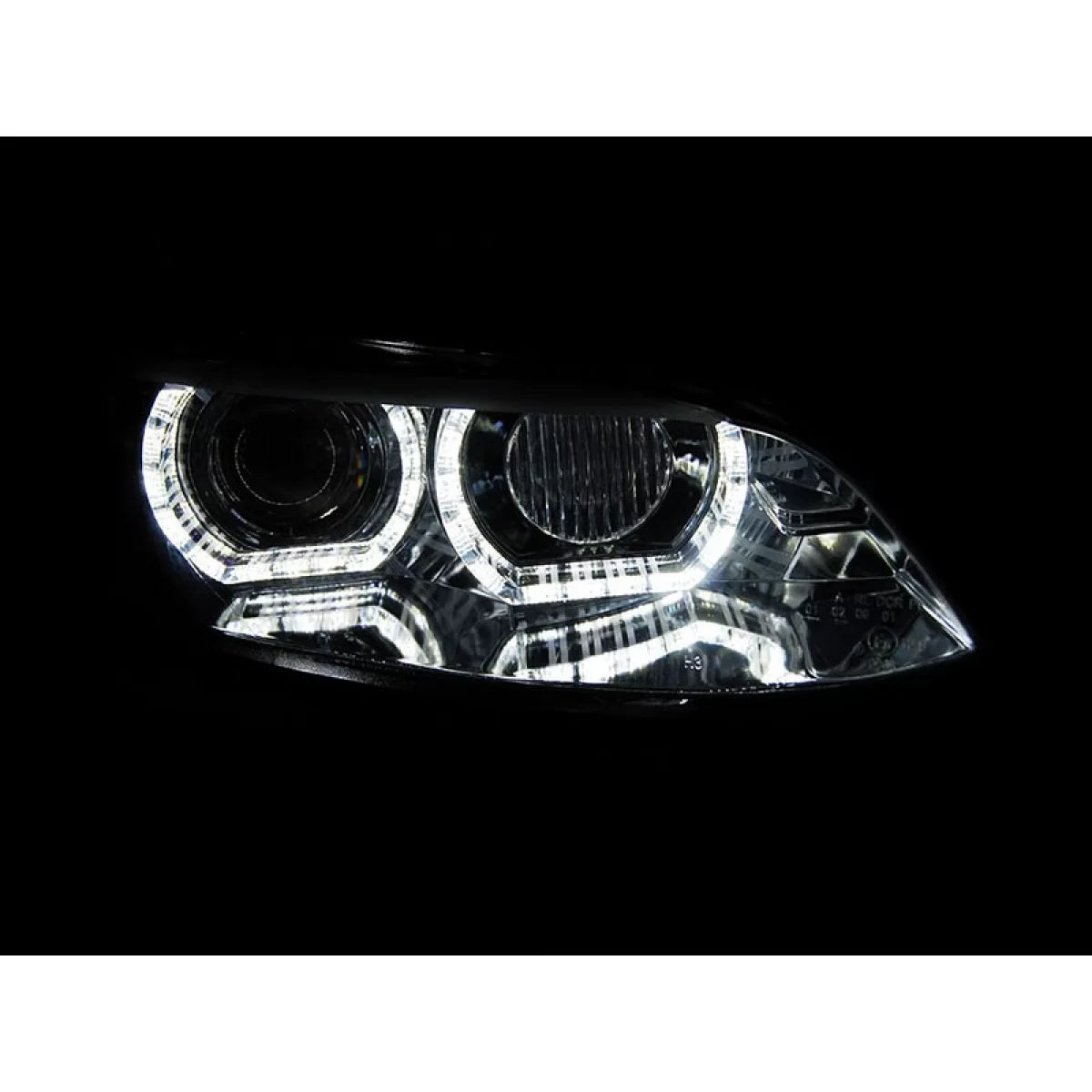 Fari allo Xeno Tuning con Base Cromata per BMW Serie 3 E92 E93 2006-2010