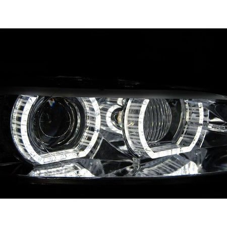 Fari allo Xeno Tuning con Base Cromata per BMW Serie 3 E92 E93 2006-2010