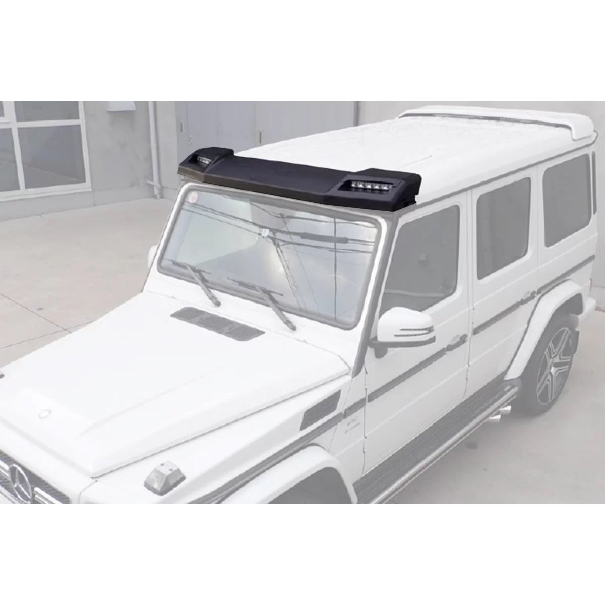 Spoiler Tetto Design 6X6 Non Verniciato per Mercedes Classe G W463 1989-2017