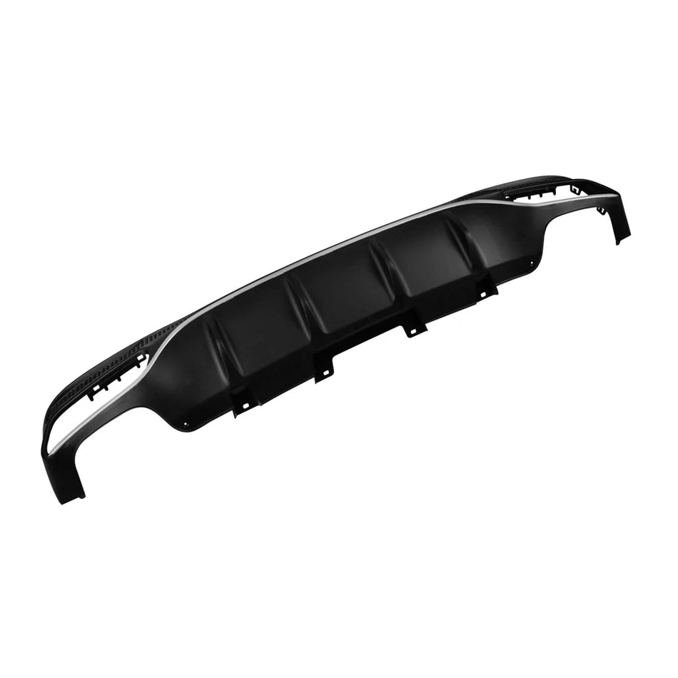 Diffusore Posteriore con Terminali Cromati per Mercedes GLS X166 2015-2019
