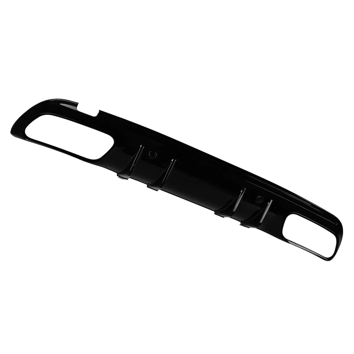 Diffusore Posteriore Design a per Mercedes Classe C W205 2014-2020 Nero Lucido