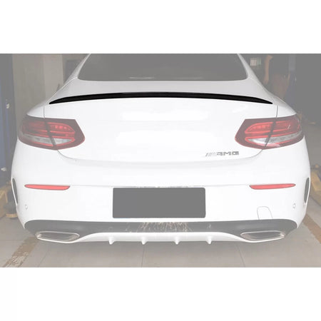 Spoiler Posteriore Tipo a Design per Mercedes Classe C Coupe C205 dal 2015 Non