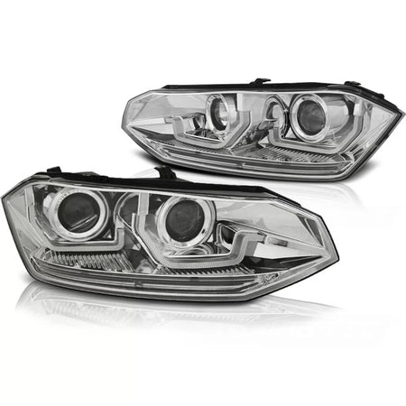 Fanale Posteriore LED Cromato Destro per Volkswagen Polo Vi 2G 17-21
