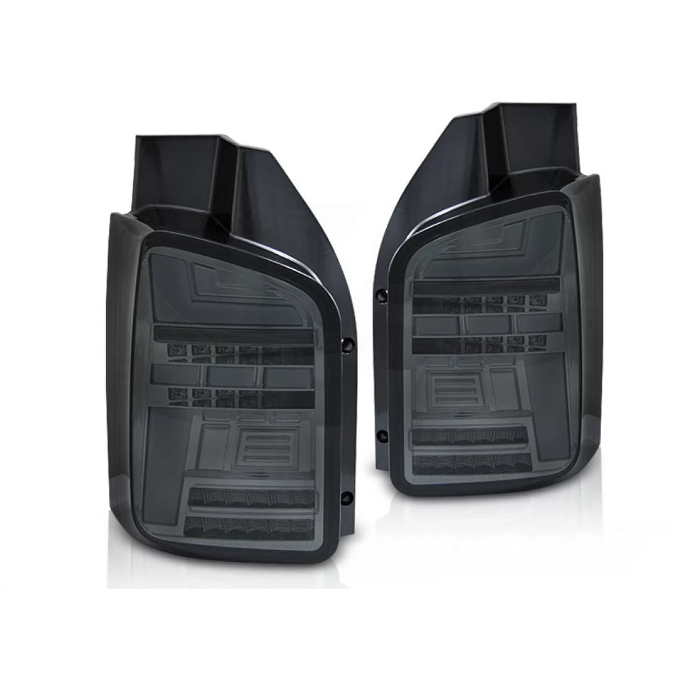 Fanale Anteriore Destro Full LED Sequenziale Fumè per Volkswagen T5 04.03-09