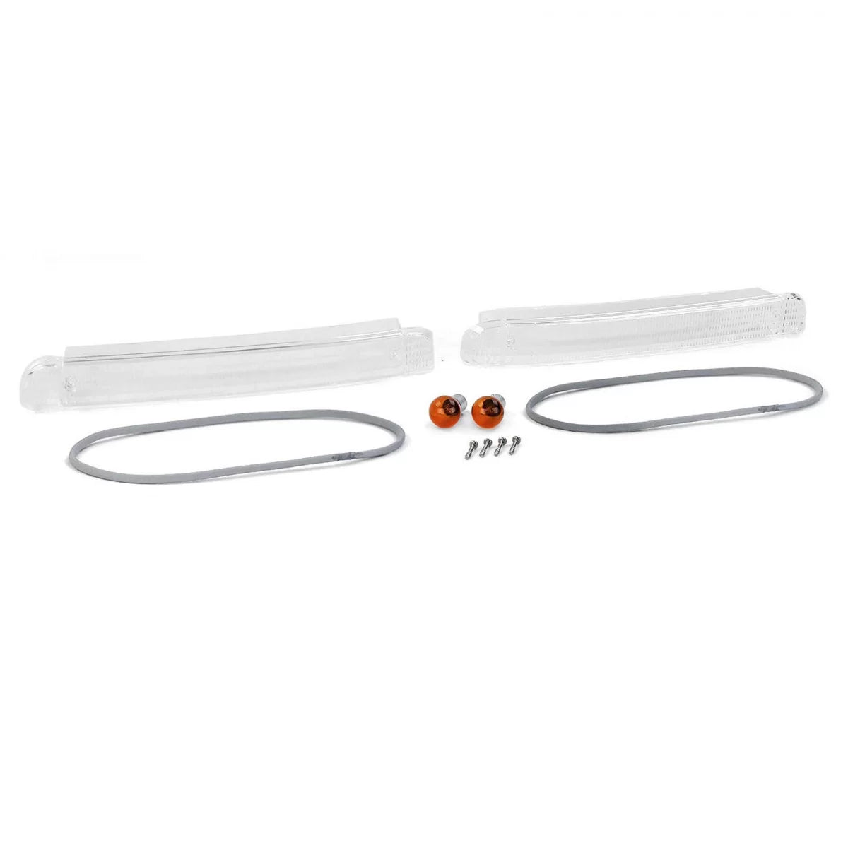 Fanali Indicatori Anteriori Bianchi con Guarnizioni per Porsche 944 87-91 S2