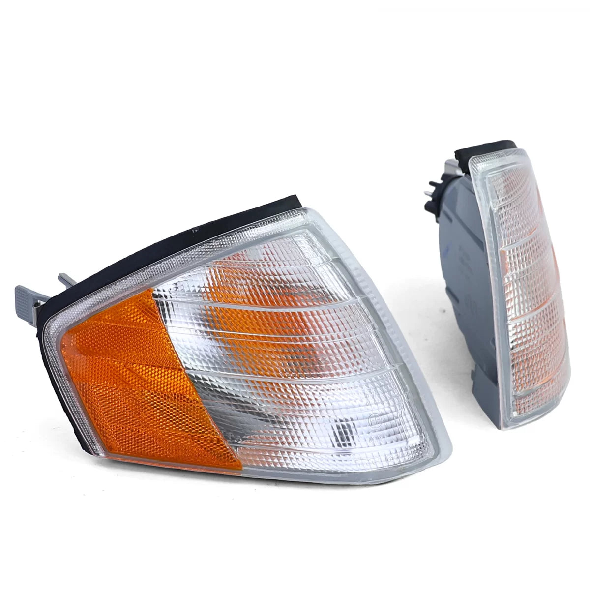 Coppia Indicatori Bianchi Anteriori per Mercedes SL R129 1989-2001