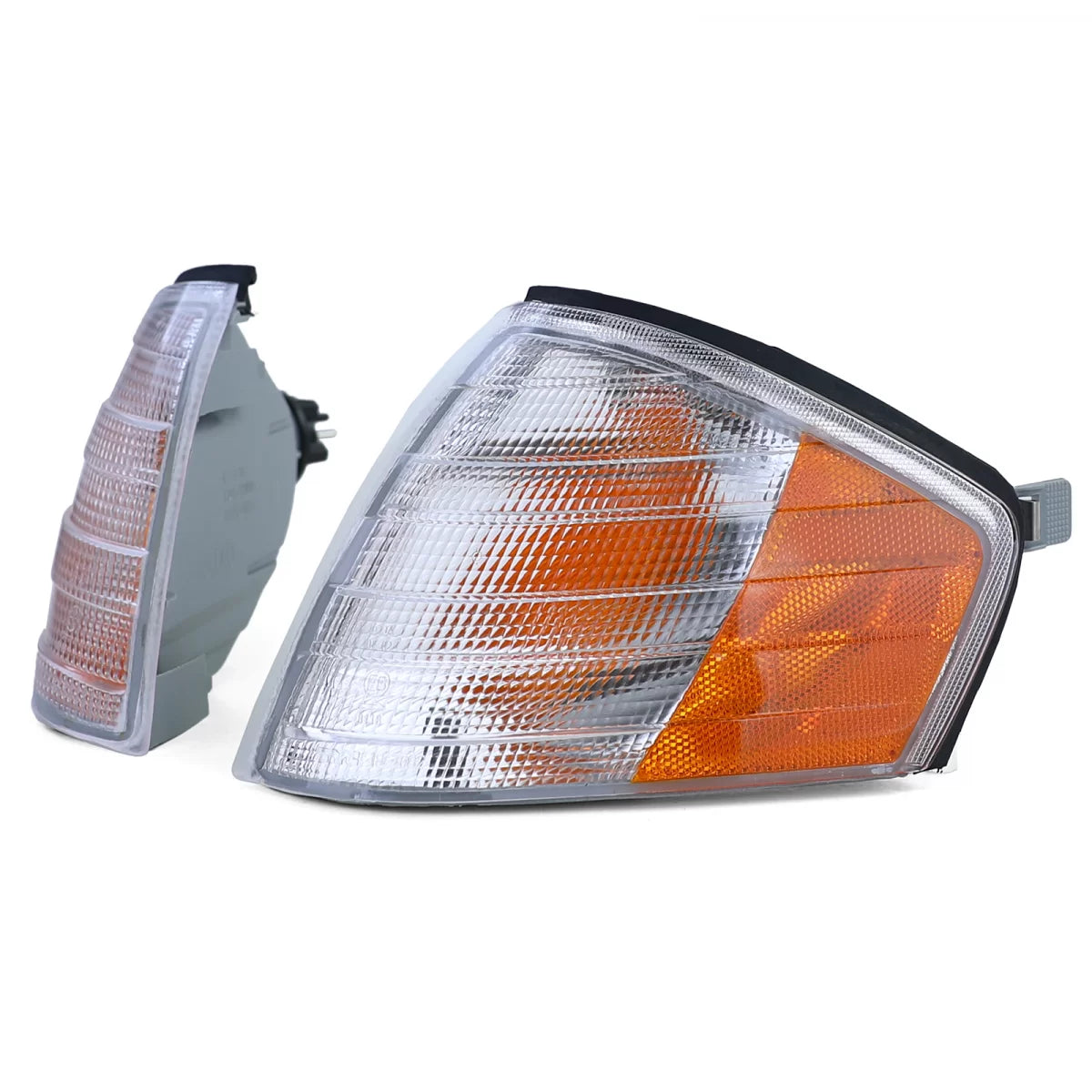 Coppia Indicatori Bianchi Anteriori per Mercedes SL R129 1989-2001